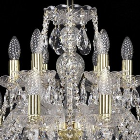 Подвесная люстра Bohemia Ivele Crystal 1411 1411/12+6/240/G в Перми - perm.mebel24.online | фото 4