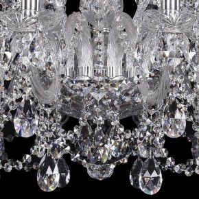 Подвесная люстра Bohemia Ivele Crystal 1411 1411/12+6/300/Ni в Перми - perm.mebel24.online | фото 3