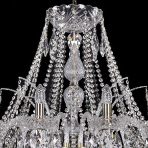 Подвесная люстра Bohemia Ivele Crystal 1411 1411/16/400/Pa в Перми - perm.mebel24.online | фото 4