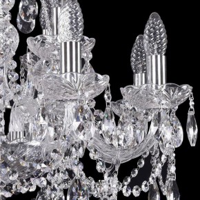 Подвесная люстра Bohemia Ivele Crystal 1411 1411/8+4/195/Ni в Перми - perm.mebel24.online | фото 2