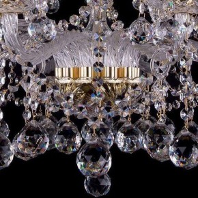 Подвесная люстра Bohemia Ivele Crystal 1413 1413/10+5/300/G/Balls в Перми - perm.mebel24.online | фото 4