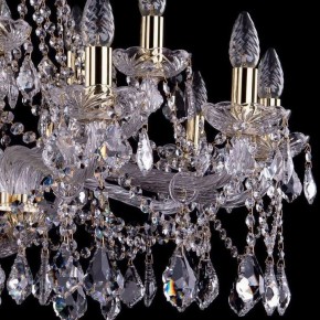 Подвесная люстра Bohemia Ivele Crystal 1413 1413/10+5/300/G/Leafs в Перми - perm.mebel24.online | фото 2