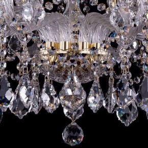 Подвесная люстра Bohemia Ivele Crystal 1413 1413/10+5/300/G/Leafs в Перми - perm.mebel24.online | фото 3