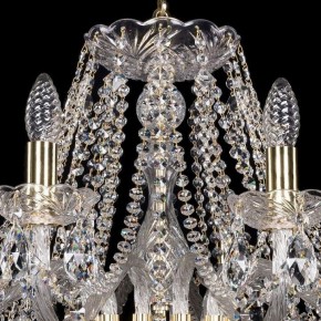 Подвесная люстра Bohemia Ivele Crystal 1413 1413/12/360/G в Перми - perm.mebel24.online | фото 4