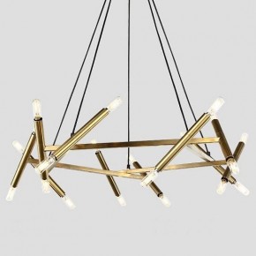 Подвесная люстра Imperiumloft Jonathan Browning Le Pentagone Chandelier 20 Light 40.2364 в Перми - perm.mebel24.online | фото