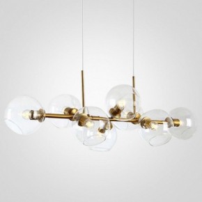 Подвесная люстра Imperiumloft Staggered Glass Chandelier 8 40.2211 в Перми - perm.mebel24.online | фото