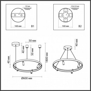 Подвесная люстра Odeon Light Fonda 4317/58L в Перми - perm.mebel24.online | фото 6