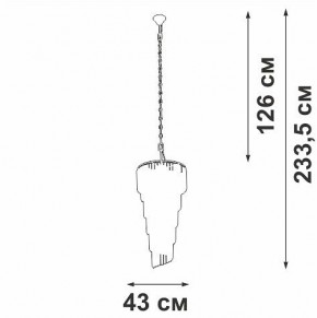 Подвесная люстра Vitaluce V5311 V5311-0/13 в Перми - perm.mebel24.online | фото 2