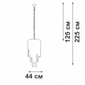 Подвесная люстра Vitaluce V5885 V5885-9/7 в Перми - perm.mebel24.online | фото 3