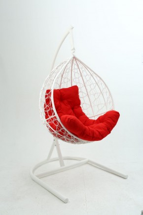 Подвесное кресло Бароло (белый/красный) в Перми - perm.mebel24.online | фото