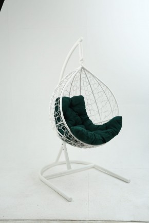 Подвесное кресло Бароло (белый/зеленый) в Перми - perm.mebel24.online | фото
