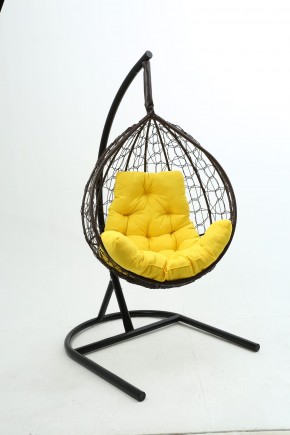 Подвесное кресло Бароло (коричневый/желтый) в Перми - perm.mebel24.online | фото