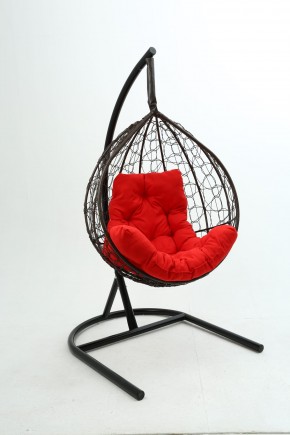 Подвесное кресло Бароло (коричневый/красный) в Перми - perm.mebel24.online | фото
