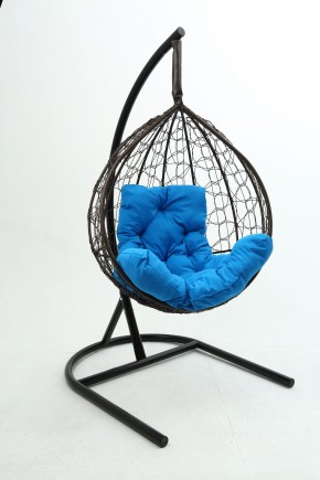 Подвесное кресло Бароло (коричневый/синий) в Перми - perm.mebel24.online | фото