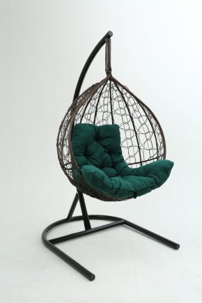 Подвесное кресло Бароло (коричневый/зеленый) в Перми - perm.mebel24.online | фото
