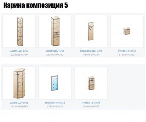 Прихожая Карина (модульная) в Перми - perm.mebel24.online | фото 2