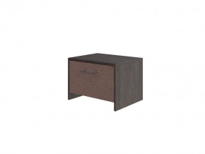 PROxSON Тумба Varna (ЛДСП+ткань Дуб Кантербери/Tesla Брауни) 51x40 в Перми - perm.mebel24.online | фото