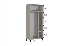 РИЧ Шкаф двухдверный в Перми - perm.mebel24.online | фото 3