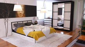 Сакура спальня № 1 Комод + Зеркало + Кровать 1600 + Тумба + Шкаф-купе 1500, сп.м. 1600х2000 мм., б/м, основание есть, ун. сб. в Перми - perm.mebel24.online | фото 5