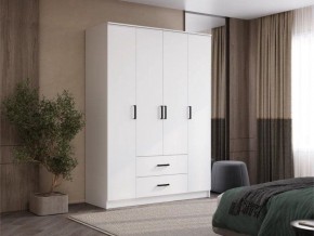 Шкаф 4-х створчатый Титан (белый) в Перми - perm.mebel24.online | фото 5