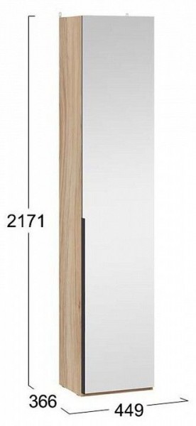 Шкаф для белья Порто СМ-393.07.212 в Перми - perm.mebel24.online | фото 4