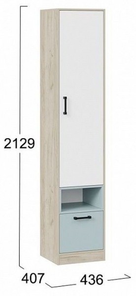 Шкаф комбинированный Оливер 401.002.000 в Перми - perm.mebel24.online | фото 3