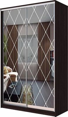 Шкаф-купе ХИТ 23-4-12/2-66 РОМБ БОЛЬШОЙ в Перми - perm.mebel24.online | фото