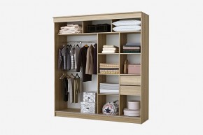 Шкаф-купе Орион 2.0 серия Альянс (дуб сонома) в Перми - perm.mebel24.online | фото 2