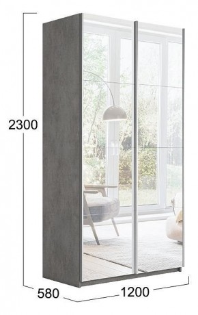 Шкаф-купе Траст СШК 2.120.60-13.13 в Перми - perm.mebel24.online | фото 3