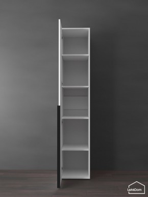 Шкаф Linnea MHR-1-2 2050х400х510 (Белый-М 11.1.1) в Перми - perm.mebel24.online | фото 4