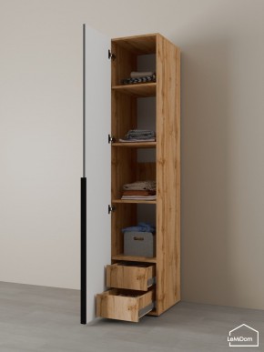 Шкаф Linnea MHR-1-4 2050х400х510 (ДВ-М 11.1.25) в Перми - perm.mebel24.online | фото 5