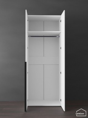 Шкаф Linnea MHR-2 2050х800х510 (Белый-М 11.1.1) в Перми - perm.mebel24.online | фото 4