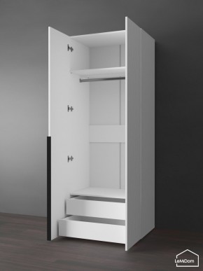 Шкаф Linnea MHR-2-3 2050х800х510 (Белый-М 11.1.1) в Перми - perm.mebel24.online | фото 5