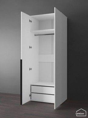 Шкаф Linnea MHR-2-3 2050х800х510 (Белый-М 11.1.1) в Перми - perm.mebel24.online | фото 6