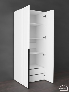 Шкаф Linnea MHR-2-4 2050х800х510 (Белый-М 11.1.2) в Перми - perm.mebel24.online | фото 6