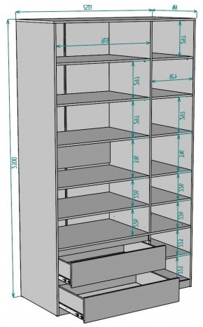 Шкаф Мальта H219 в Перми - perm.mebel24.online | фото 2