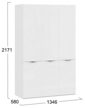 Шкаф платяной Глосс СМ-319.07.431 в Перми - perm.mebel24.online | фото 4