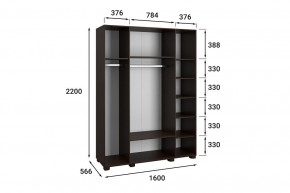 Шкаф платяной Монблан МБ-25К в Перми - perm.mebel24.online | фото 9