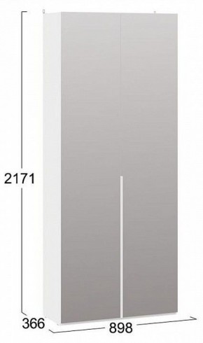 Шкаф платяной Порто СМ-393.07.224 в Перми - perm.mebel24.online | фото 3