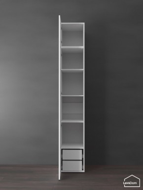 Шкаф с антресолью Linnea MHR-1POA-4 2450х400х510 (Белый-М 11.1.2) в Перми - perm.mebel24.online | фото 6