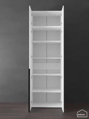 Шкаф с антресолью Linnea MHR-2A-2 2450х800х510 (Белый-М 11.1.1) в Перми - perm.mebel24.online | фото 4