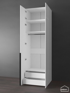 Шкаф с антресолью Linnea MHR-2A-3 2450х800х510 (Белый-М 11.1.1) в Перми - perm.mebel24.online | фото 5