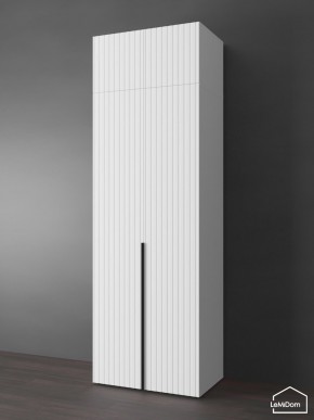 Шкаф с антресолью Linnea MHR-2A-3 2450х800х510 (Белый-М 11.1.1) в Перми - perm.mebel24.online | фото 7