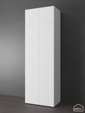 Шкаф с антресолью Linnea MHR-2POA-2 2450х800х510 (Белый-М 11.1.2) в Перми - perm.mebel24.online | фото