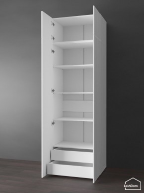 Шкаф с антресолью Linnea MHR-2POA-4 2450х800х510 (Белый-М 11.1.1) в Перми - perm.mebel24.online | фото 5