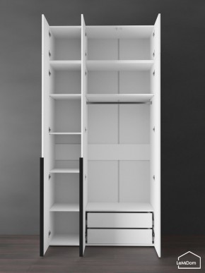 Шкаф с антресолью Linnea MHR-3A-2 2450х1200х510 (Белый-М 11.1.1) в Перми - perm.mebel24.online | фото 6