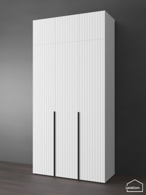 Шкаф с антресолью Linnea MHR-3A-2 2450х1200х510 (Белый-М 11.1.2) в Перми - perm.mebel24.online | фото