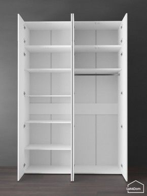 Шкаф с антресолью Linnea MHR-4POA-1 2450х1600х510 (Белый-М 11.1.1) в Перми - perm.mebel24.online | фото 4