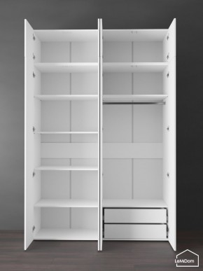 Шкаф с антресолью Linnea MHR-4POA-2 2450х1600х510 (Белый-М 11.1.2) в Перми - perm.mebel24.online | фото 5