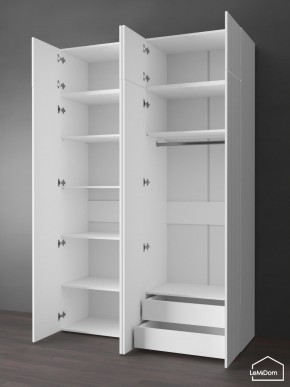 Шкаф с антресолью Linnea MHR-4POA-2 2450х1600х510 (Белый-М 11.1.2) в Перми - perm.mebel24.online | фото 6